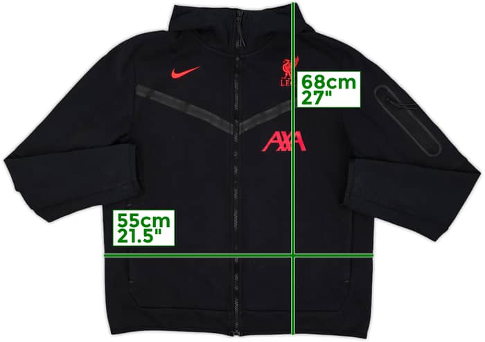 2022-23 Liverpool Nike Hooded Track Jacket - 6/10 - (L)