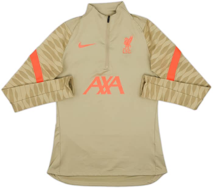 2021-22 Liverpool Foundation Nike 1/4 Zip Drill Top - 10/10 - (S)