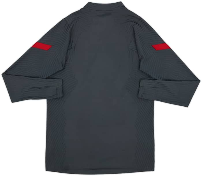 2021-22 Liverpool Nike Vaporknit 1/4 Zip Drill Top - 7/10 - (L)