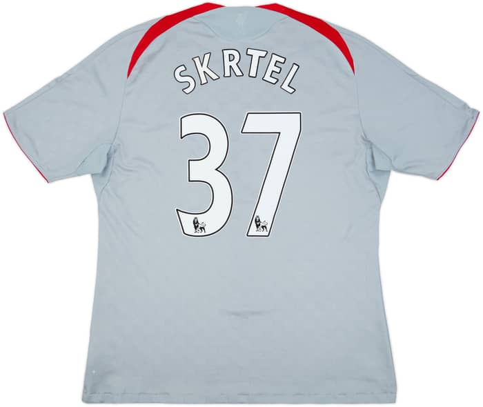 2008-09 Liverpool Away Shirt Skrtel #37 - 7/10 - (XL)