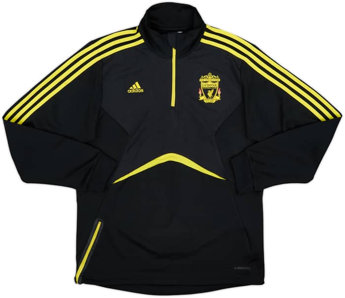 2010-11 Liverpool adidas 1/4 Zip Drill Top - 7/10 - (M/L)