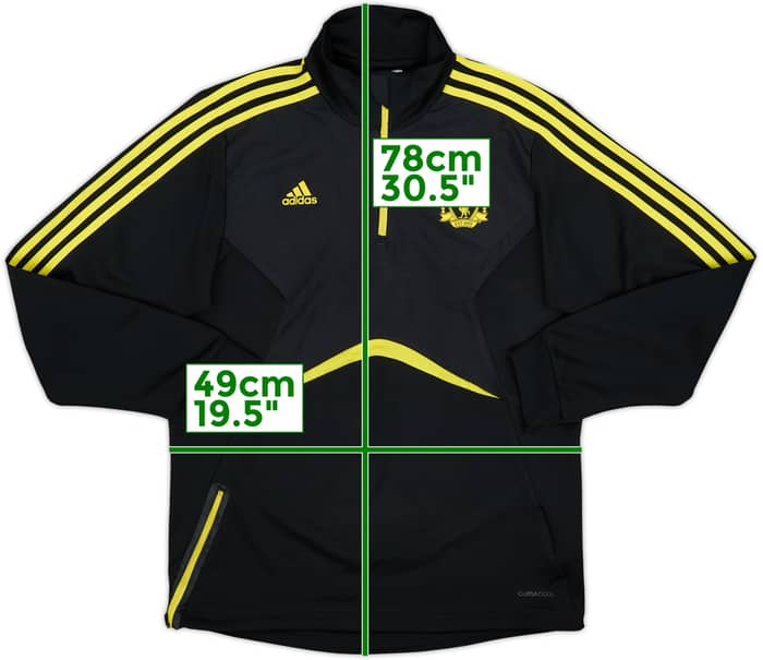 2010-11 Liverpool adidas 1/4 Zip Drill Top - 7/10 - (M/L)