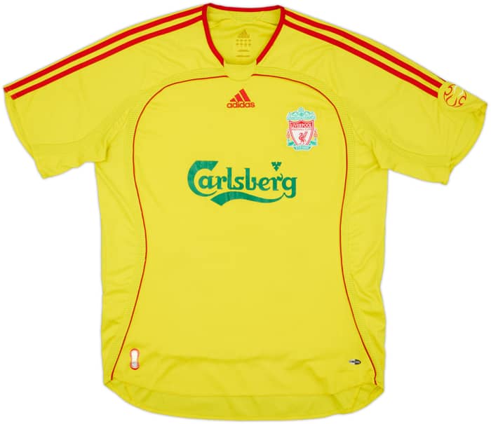 2006-07 Liverpool Away Shirt Gerrard #8 - 6/10 - (L)