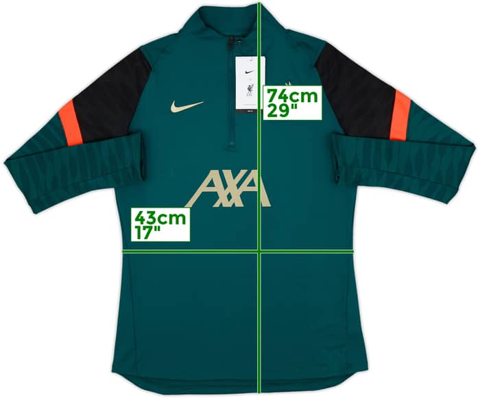 2022-23 Liverpool Nike 1/4 Zip Drill Top (M)