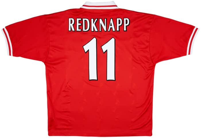 1996-98 Liverpool Home Shirt Redknapp #11 - 10/10 - (XL)