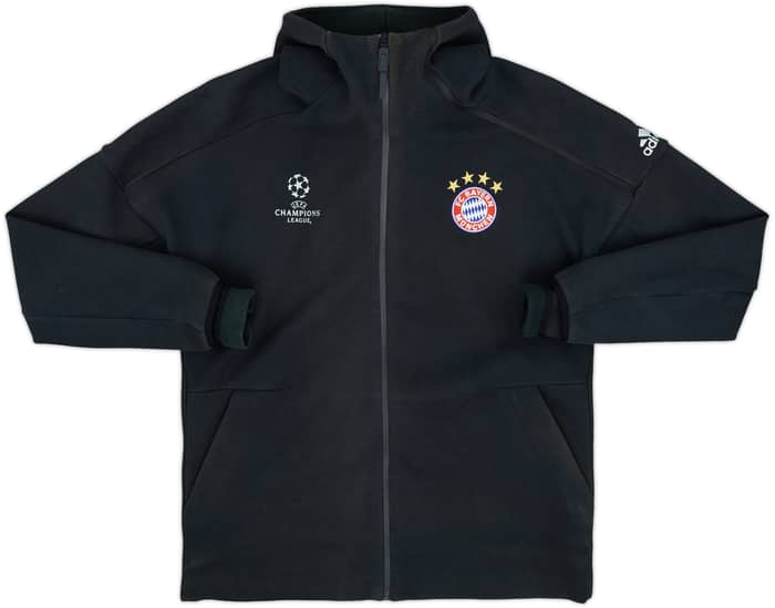 2016-17 Bayern Munich CL adidas Hooded Track Jacket - 6/10 - (L)