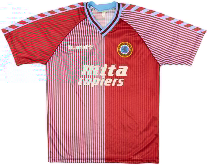1987-89 Aston Villa Home Shirt - 9/10 - (M)