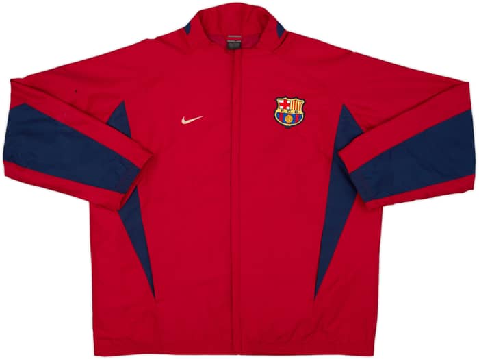 2002-03 Barcelona Nike Track Jacket - 8/10 - (XL)