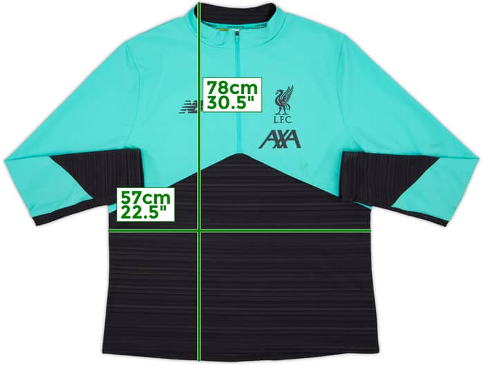 2019-20 Liverpool New Balance 1/4 Zip Training Top - 6/10 - (XL)