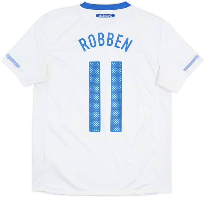 2010-11 Netherlands Away Shirt Robben #11 - 6/10 - (M)