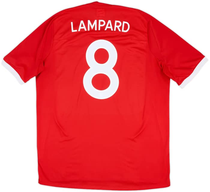 2010-11 England Away Shirt Lampard #8 - 10/10 - (XL)