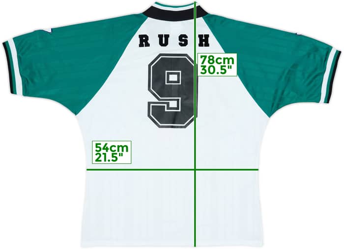 1993-95 Liverpool Away Shirt Rush #9 - 7/10 - (M/L)