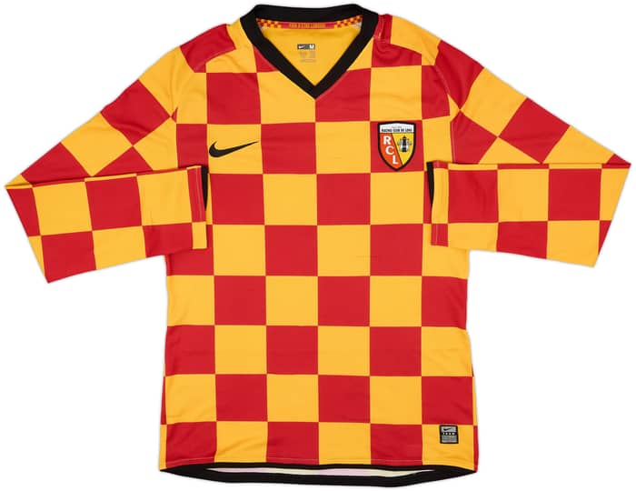 2008-09 Lens Player Issue Home L/S Shirt - 7/10 - (M)