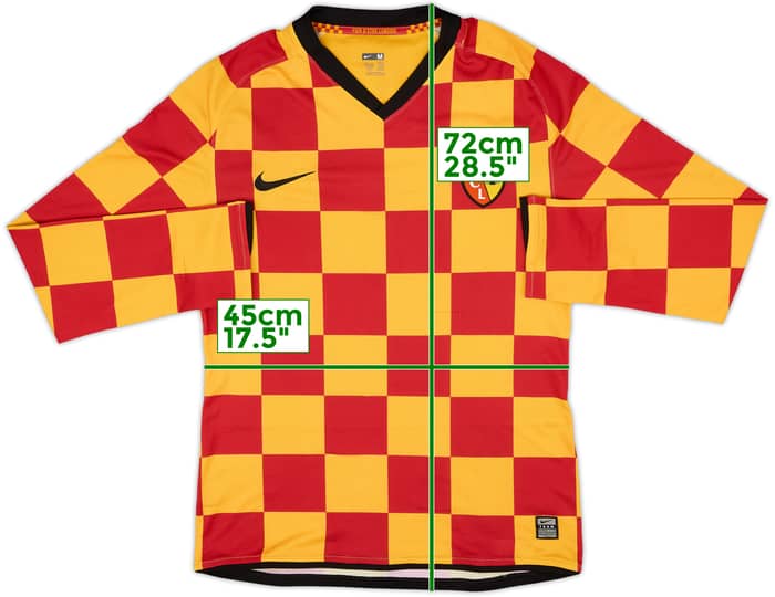 2008-09 Lens Player Issue Home L/S Shirt - 7/10 - (M)