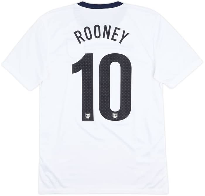 2013 England 150th Anniversary Home Shirt Rooney #10 - 8/10 - (S)