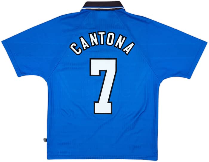 1996-98 Manchester United Third Shirt Cantona #7 - 5/10 - (M)