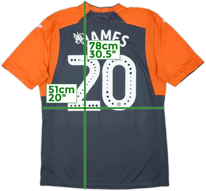2018-19 Swansea City Player Issue Away Shirt James #20 - 6/10 - (XL)