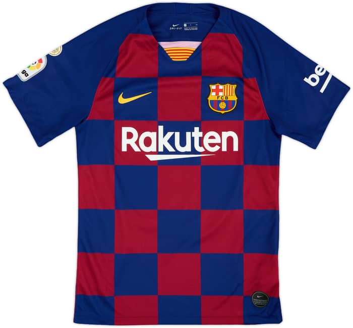 2019-20 Barcelona Home Shirt Messi #10 - 8/10 - (S)