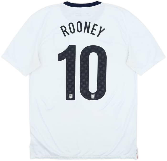 2013 England 150th Anniversary Home Shirt Rooney #10 - 7/10 - (M)