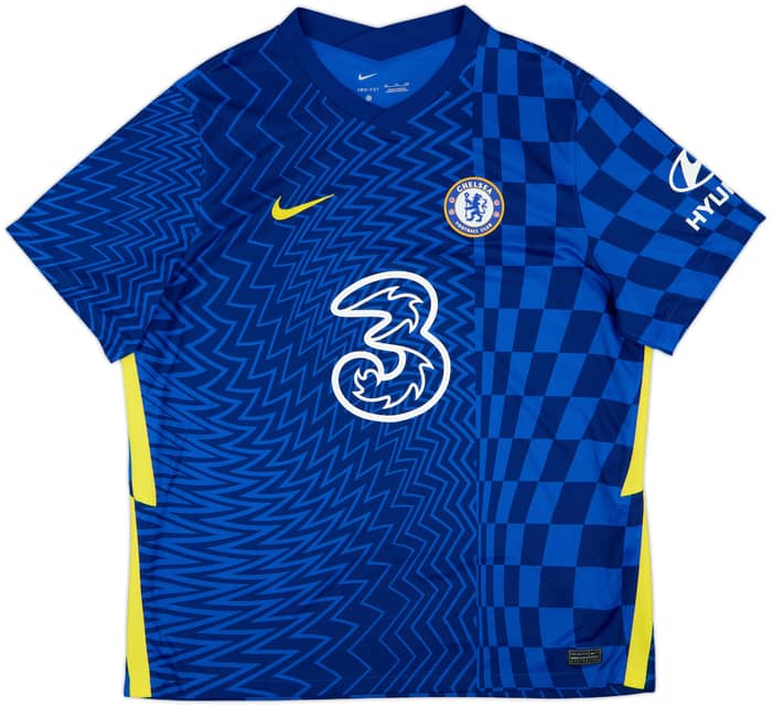 2021-22 Chelsea Home Shirt T.Silva #6 - 10/10 - (XXL)