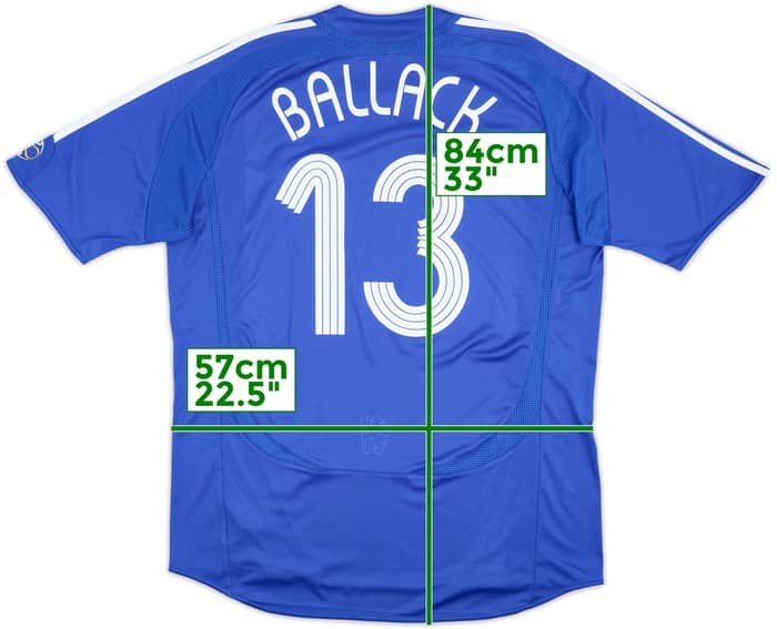 2006-08 Chelsea Home Shirt Ballack #13 - 6/10 - (XL)