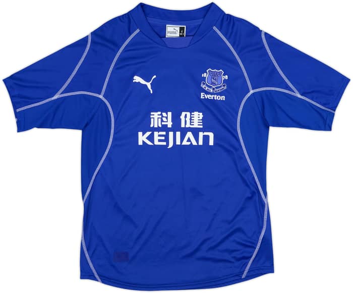 2002-03 Everton Home Shirt Mcbride #19 - 9/10 - (L)