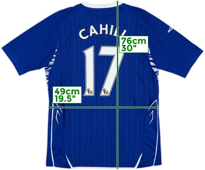 2007-08 Everton Home Shirt Cahill #17 - 6/10 - (M)