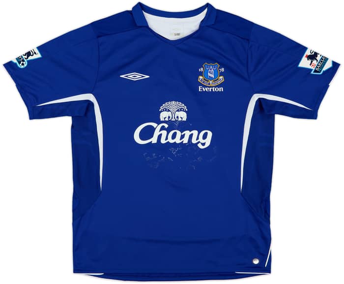 2005-06 Everton Home Shirt Arteta #6 - 5/10 - (L)