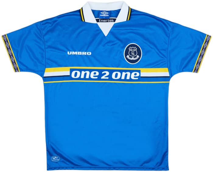 1997-99 Everton Home Shirt Bilic #28 - 10/10 - (XL)