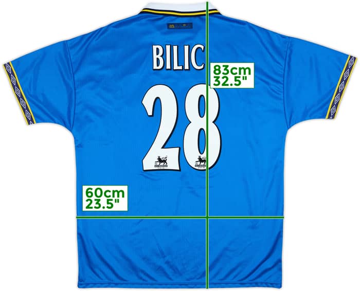 1997-99 Everton Home Shirt Bilic #28 - 10/10 - (XL)