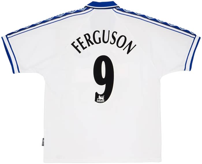 1998-99 Everton Away Shirt Ferguson #9 - 9/10 - (XL)
