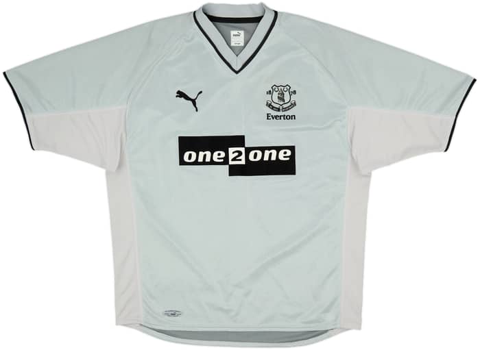 2001-02 Everton Away Shirt Rooney #18 - 8/10 - (L)