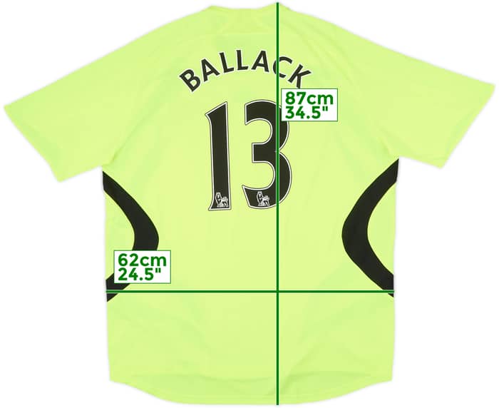 2007-08 Chelsea Away Shirt Ballack #13 - 8/10 - (XL)