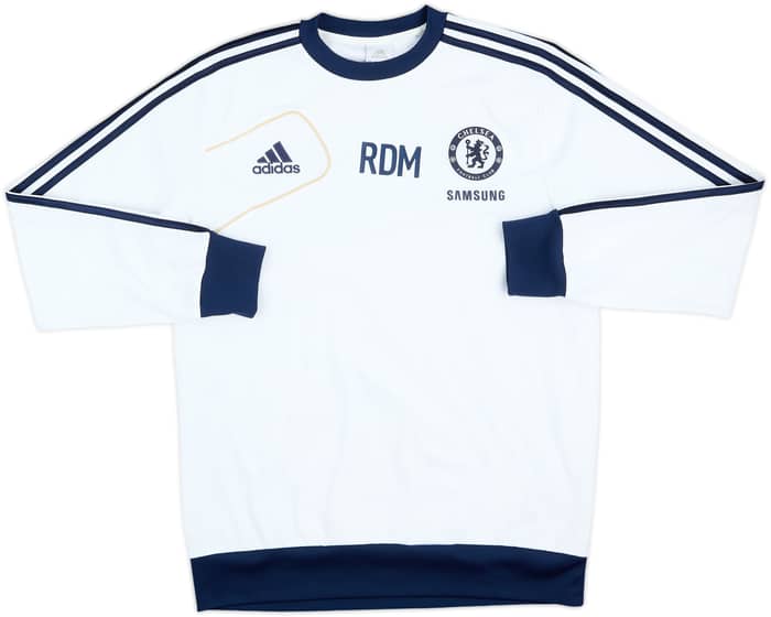 2012-13 Chelsea Staff Issue Sweat Top 'RDM' (Di Matteo) - 6/10 - (M/L)