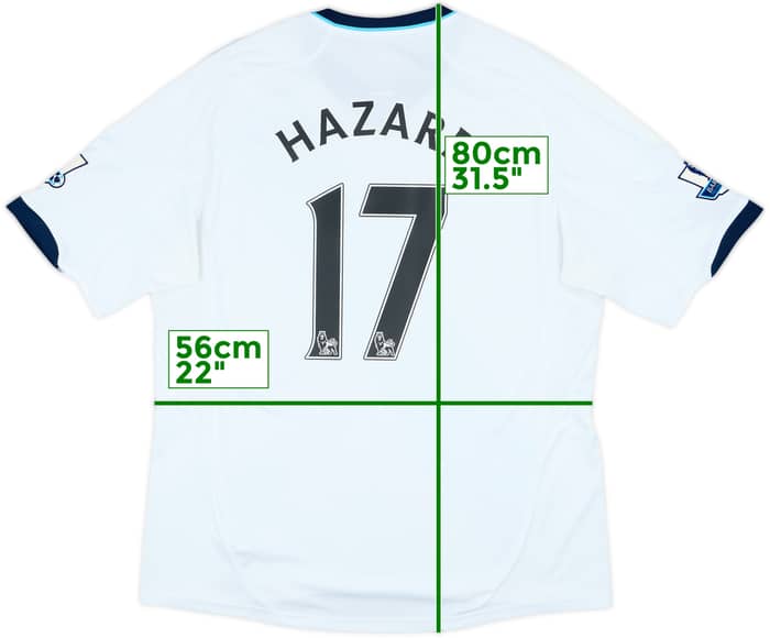 2012-13 Chelsea Away Shirt Hazard #17 - 4/10 - (XL)