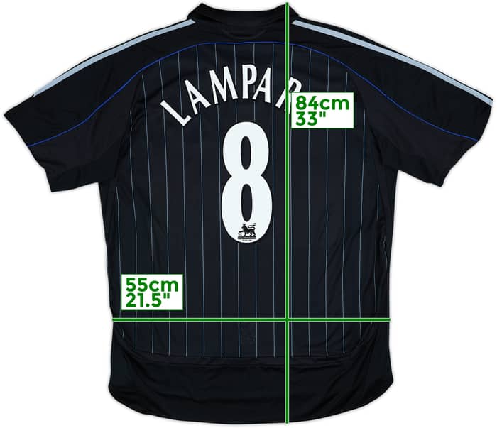 2006-07 Chelsea Third Shirt Lampard #8 - 8/10 - (XL)