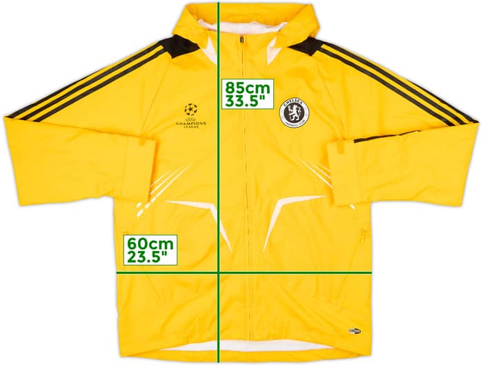 2008-09 Chelsea adidas Hooded Track Jacket - 8/10 - (L/XL)