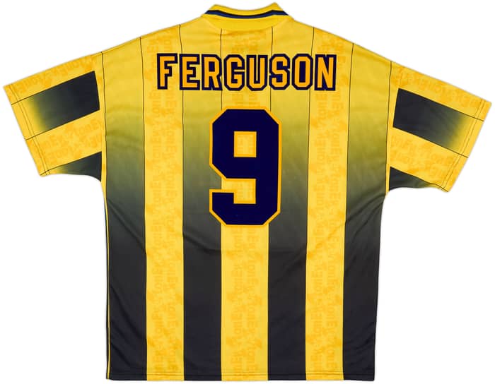 1996-98 Everton Away Shirt Ferguson #9 - 8/10 - (XL)