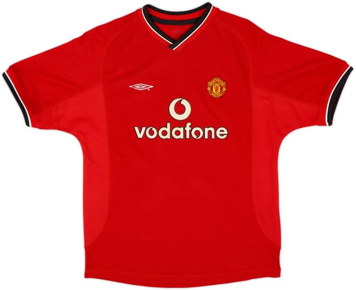 2000-02 Manchester United Home Shirt Giggs #11 - 8/10 - (XL.Boys)