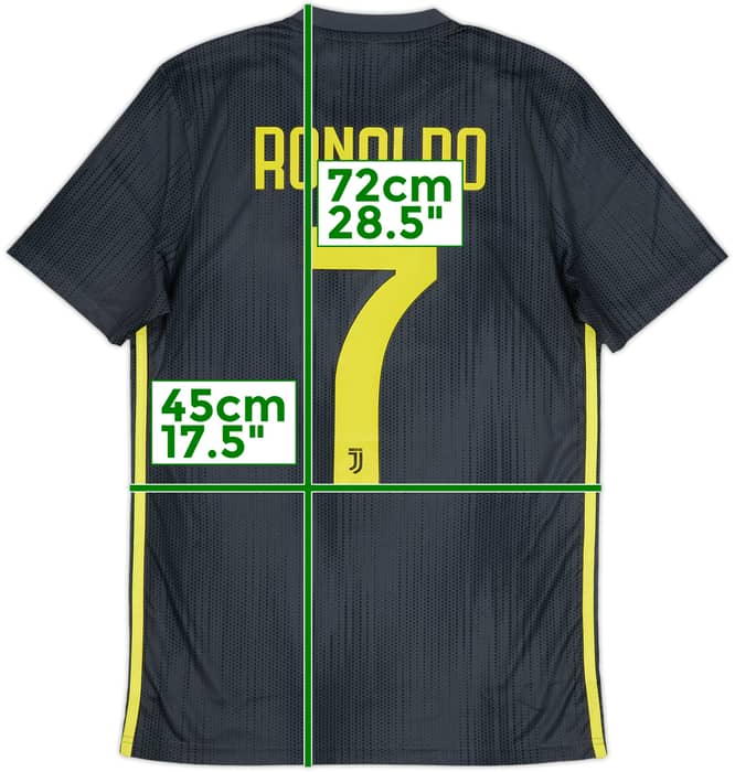 2018-19 Juventus Third Shirt Ronaldo #7 - 7/10 - (S)