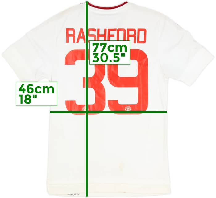 2015-16 Manchester United Away Shirt Rashford #39 - 6/10 - (S)