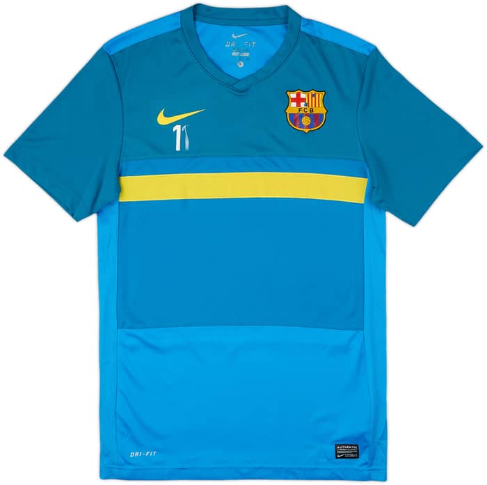 2011-12 Barcelona Player Issue Nike Training Shirt #11 - 5/10 - (S)