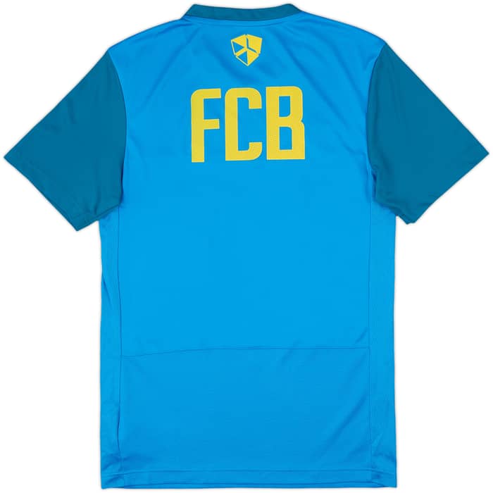 2011-12 Barcelona Player Issue Nike Training Shirt #11 - 5/10 - (S)