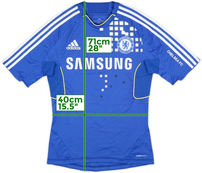 2011-12 Chelsea adidas Training Shirt - 8/10 - (S)