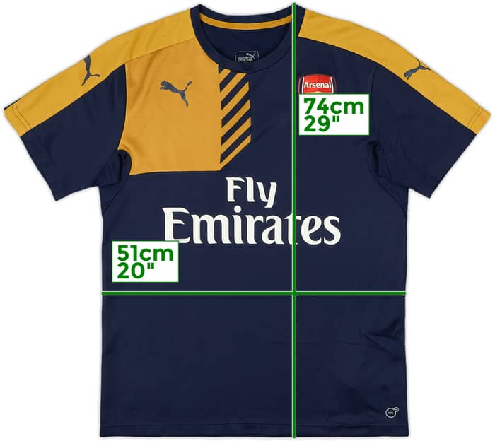 2015-16 Arsenal Puma Training Shirt - 5/10 - (L)