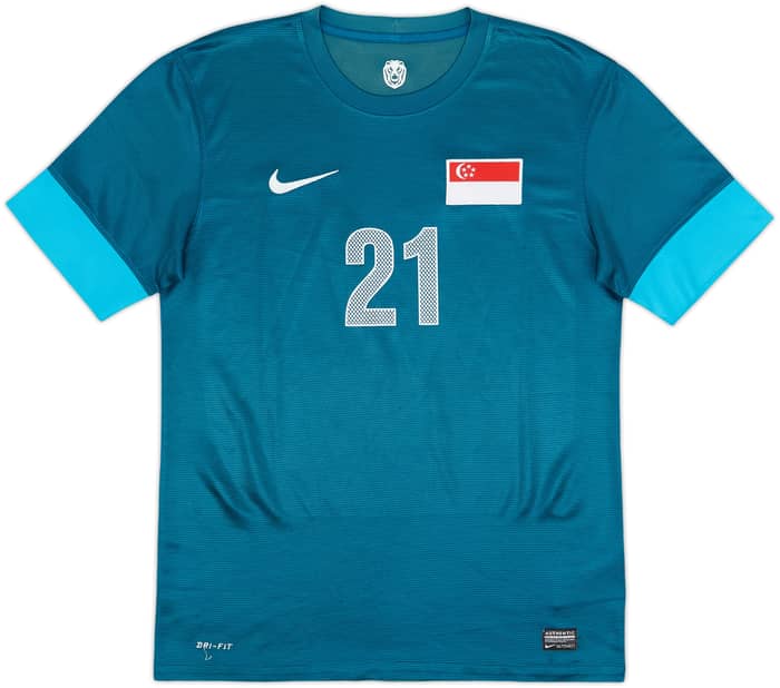 2012 Singapore Away Shirt Safuwan #21 - 6/10 - (M)