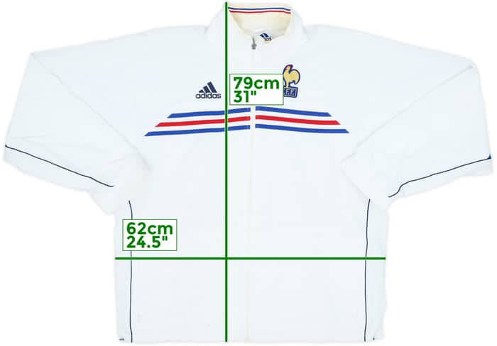 1998-00 France adidas Track Jacket - 6/10 - (M/L)
