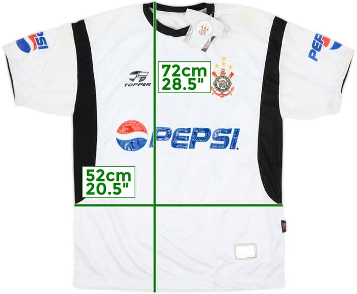Camiseta de local del Corinthians 2002-03 #7 (S)