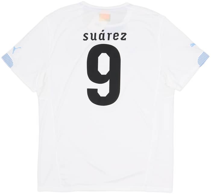 2014-15 Uruguay Away Shirt Suarez #9 (XL)