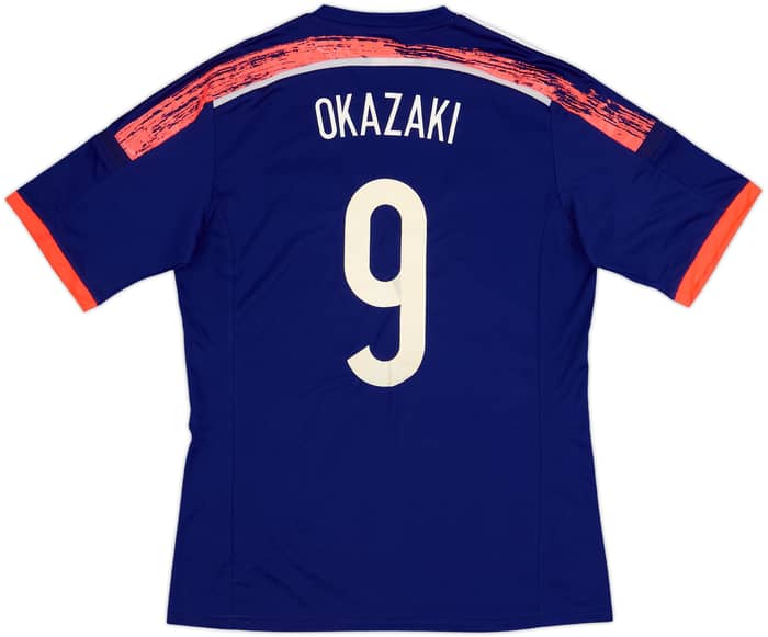 2013-15 Japan Home Shirt Okazaki #9 (M)